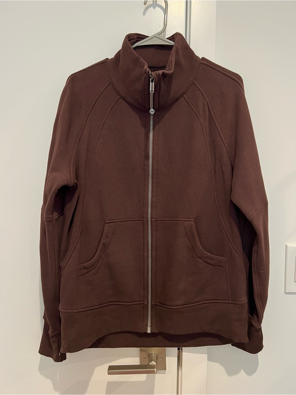 lululemon | Scuba Oversized Funnel-Neck Full
Zip, Espresso, XS/S
